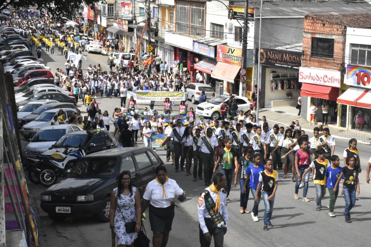 Camacã: Desfile Cívico comemora Independência do Brasil
